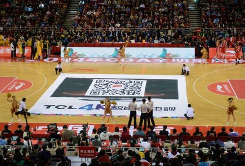 万人微直播CBA All-Star TCL开创体育赛事微营销时代 